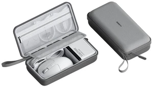 Hagibis Electronics Organizer Travel Case Cable Organizer Bag Pouch Portable Waterproof Carry Case for Cable, Charger,Power Bank, SD Card, Mouse, USB Flash Disk (DPB02 Grey) Hagibis Electronics Organizer Travel Case Cable Organizer Bag Pouch Portable Waterproof Carry Case for Cable, Charger,Power Bank, SD Card, Mouse, USB Flash Disk (DPB02 Grey)