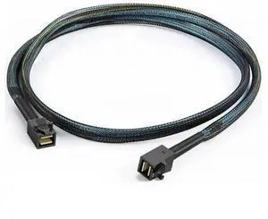 SFF8643 Mini SAS HD Server Motherboard to Hard Drive Backplane Cable SFF8643 Mini SAS HD Server Motherboard to Hard Drive Backplane Cable