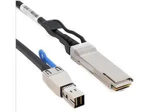 1M MiniSAS HD SFF8644 to QSFP 40G SFF8436 Server Cable, 12Gbps 28AWG 10 Ohm HighSpeed Stacking Internal Connection Cable, Black 1M MiniSAS HD SFF8644 to QSFP 40G SFF8436 Server Cable, 12Gbps 28AWG 10 Ohm HighSpeed Stacking Internal Connection Cable, Black