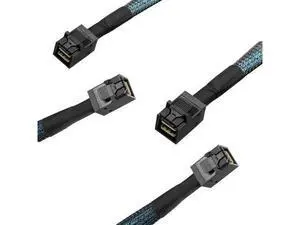 2PCS Internal Mini SAS HD Cable, SFF8643 to SFF8643, 0.5M/1.6FT 2PCS Internal Mini SAS HD Cable, SFF8643 to SFF8643, 0.5M/1.6FT