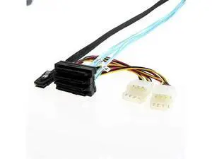 Mini SAS SFF8087 to 4Port SFF8482 Server Breakout Cable with Power Supply, 50CM HighSpeed Internal Adapter Cable Mini SAS SFF8087 to 4Port SFF8482 Server Breakout Cable with Power Supply, 50CM HighSpeed Internal Adapter Cable