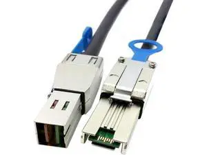 Mini SAS 4X SFF8088 to Mini SAS HighDensity HD SFF8644 External Server RAID Data Cable, 50cm Mini SAS 4X SFF8088 to Mini SAS HighDensity HD SFF8644 External Server RAID Data Cable, 50cm