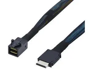 19.68 Inches PCIe Oculink SFF8611 4i to Mini SAS SFF8643 Internal Server Cable 12Gbps HighSpeed Data Transmission | 32AWG 19.68 Inches PCIe Oculink SFF8611 4i to Mini SAS SFF8643 Internal Server Cable 12Gbps HighSpeed Data Transmission | 32AWG