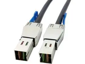Mini SAS HD SFF8644 to SFF8644 External Server RAID Data Cable, 12Gbps HighSpeed, 50cm Mini SAS HD SFF8644 to SFF8644 External Server RAID Data Cable, 12Gbps HighSpeed, 50cm