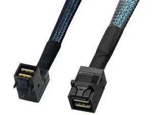 36Pin Internal MiniSAS HD RightAngle SFF8643 to 36Pin MiniSAS HD Cable 36Pin Internal MiniSAS HD RightAngle SFF8643 to 36Pin MiniSAS HD Cable