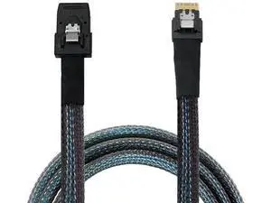 SlimSAS SFF8654 4i to SFF8087 HighSpeed Server Connection Cable, for Array Card & Backplane, 1M SlimSAS SFF8654 4i to SFF8087 HighSpeed Server Connection Cable, for Array Card & Backplane, 1M