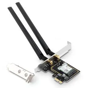 WiFi 6E PCIe Card, AX5400Mbps, Bluetooth 5.3, Desktop Gaming WiFi 6E PCIe Card, AX5400Mbps, Bluetooth 5.3, Desktop Gaming