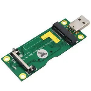 Mini PCI-E to USB Adapter with SIM Card Slot for 3G / 4G Network Cards Mini PCI-E to USB Adapter with SIM Card Slot for 3G / 4G Network Cards