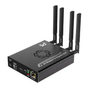 NGFF(M.2) 4G/5G Module to Type C Adapter with Dual SIM Card Slot and RJ45 Port and POE Module, Realtek RTL8125BG Controller(Black) NGFF(M.2) 4G/5G Module to Type C Adapter with Dual SIM Card Slot and RJ45 Port and POE Module, Realtek RTL8125BG Controller(Black)