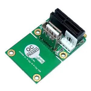 PCI-E 1X to Half/Full Mini PCI-E Adapter Pcie Connector PCI-E 1X to Half/Full Mini PCI-E Adapter Pcie Connector