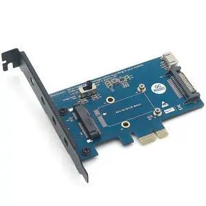 Mini PCI-E PCI Express to PCI-E 1x Adapter with SIM Card Slot Mini PCI-E PCI Express to PCI-E 1x Adapter with SIM Card Slot