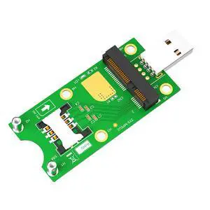 Mini Pcie USB Adapter SIM to USB Adapter with SIM Card Slot for WWAN/LTE Module Mini Pcie USB Adapter SIM to USB Adapter with SIM Card Slot for WWAN/LTE Module