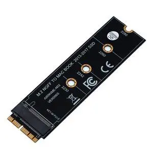 M.2 NVME SSD Convert Adapter Card for Upgrade MacBook Air (2013-2017) M.2 NVME SSD Convert Adapter Card for Upgrade MacBook Air (2013-2017)