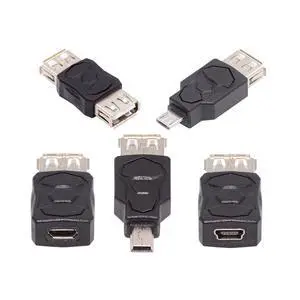5pcs/lot Micro USB 2.0 OTG Mini USB 5Pin Type-A Male to Female Data Charge Adapter 5pcs/lot Micro USB 2.0 OTG Mini USB 5Pin Type-A Male to Female Data Charge Adapter