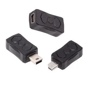 3pcs/lot Micro USB 2.0 to Mini USB 5Pin Male to Female Extension Data Power Adapter 3pcs/lot Micro USB 2.0 to Mini USB 5Pin Male to Female Extension Data Power Adapter