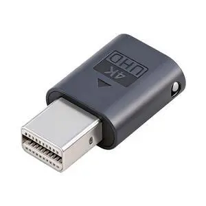 Mini Displayport 4K@17hz Dummy Plug Headless Ghost Emulator Mini-DP Virtual Display Adapter with LED Light Blue Mini Displayport 4K@17hz Dummy Plug Headless Ghost Emulator Mini-DP Virtual Display Adapter with LED Light Blue