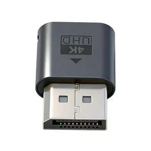 Displayport 4K@17hz Dummy Plug Headless Ghost Emulator DP Virtual Display Adapter with LED Light Blue Displayport 4K@17hz Dummy Plug Headless Ghost Emulator DP Virtual Display Adapter with LED Light Blue