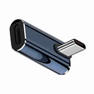 USB-C Type C Male to 8P Female 27W Power 480Mbps Data Adapter Low Profile Angled Compatible with iPhone 15 & Andtoid & Tablet USB-C Type C Male to 8P Female 27W Power 480Mbps Data Adapter Low Profile Angled Compatible with iPhone 15 & Andtoid & Tablet