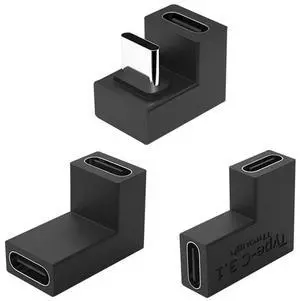 3pcs/lot USB 3.1 Type C Male Female to USB-C Female Power Data 10Gbps Adapter for NS Switch & Phone 3pcs/lot USB 3.1 Type C Male Female to USB-C Female Power Data 10Gbps Adapter for NS Switch & Phone