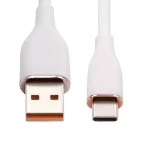 Colorful USB-A Type A to USB-C Liquid Silicone Ultra Soft Power USB2.0 Data Cable Fast Charge for Laptop Tablet Phone White 1M Colorful USB-A Type A to USB-C Liquid Silicone Ultra Soft Power USB2.0 Data Cable Fast Charge for Laptop Tablet Phone White 1M