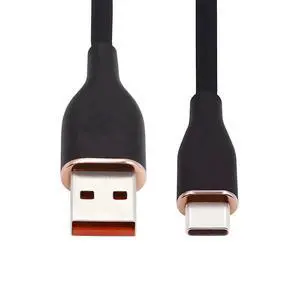 Colorful USB-A Type A to USB-C Liquid Silicone Ultra Soft Power USB2.0 Data Cable Fast Charge for Laptop Tablet Phone Black 1M Colorful USB-A Type A to USB-C Liquid Silicone Ultra Soft Power USB2.0 Data Cable Fast Charge for Laptop Tablet Phone Black 1M