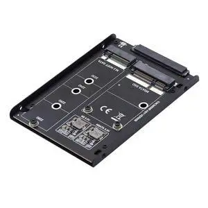 Dual MSATA NGFF B+M SSD Card JBOD Raid0 Span Bridge to 2.5inch SATA Combo HDD Disk Drive Enclosure Dual MSATA NGFF B+M SSD Card JBOD Raid0 Span Bridge to 2.5inch SATA Combo HDD Disk Drive Enclosure