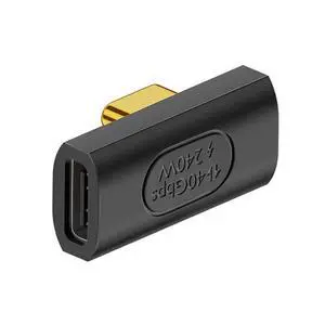 USB4 Type C Male to Female Extension 240W Power 40Gbps Data 8K Video Adapter Low Profile Left Right Angled for NS Phone Laptop USB4 Type C Male to Female Extension 240W Power 40Gbps Data 8K Video Adapter Low Profile Left Right Angled for NS Phone Laptop