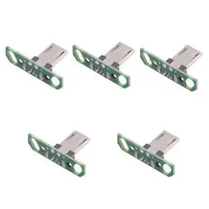 5pcs/Set DIY OEM Micro USB2.0 Male Plug Long Connector 13mm Length with PCB Mounting Assembly Solder Type 5pcs/Set DIY OEM Micro USB2.0 Male Plug Long Connector 13mm Length with PCB Mounting Assembly Solder Type