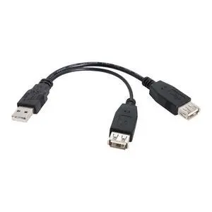 chenyang USB 2.0 Y Splitter Cable USB 2.0 Male to Female Data Charger Extension Cable with Auxiliary Power Supply Port chenyang USB 2.0 Y Splitter Cable USB 2.0 Male to Female Data Charger Extension Cable with Auxiliary Power Supply Port