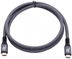 USB-IF Certification 240W USB4 Cable 40Gbps Compatible with 100W Charging and 8K@60Hz 5K USB-IF Certification 240W USB4 Cable 40Gbps Compatible with 100W Charging and 8K@60Hz 5K