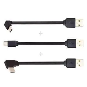 3pcs/lot 13cm USB 2.0 Type-A Male to USB-C Type-C Male Angled Data Flat Slim FPC Cable for FPV & Disk & Phone 3pcs/lot 13cm USB 2.0 Type-A Male to USB-C Type-C Male Angled Data Flat Slim FPC Cable for FPV & Disk & Phone