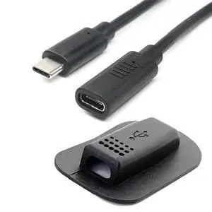 65W USB-C Type-C Extension Cable Male to Female for Backpack Charging Practical Convenient Outdoor Travel Camping External 65W USB-C Type-C Extension Cable Male to Female for Backpack Charging Practical Convenient Outdoor Travel Camping External