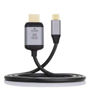 USB-C USB 3.1 Type C Source to HDMI HDTV Displays Male 4K Monitor Cable for Laptop 1.8m USB-C USB 3.1 Type C Source to HDMI HDTV Displays Male 4K Monitor Cable for Laptop 1.8m