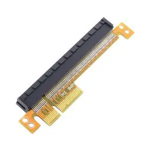 PCI-E Express 4X to 16x Extender Converter Riser Card Adapter Male to Female PCI-E Express 4X to 16x Extender Converter Riser Card Adapter Male to Female
