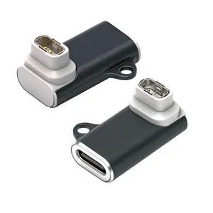 2-Pack USB-C Female Smart Watch Charging Adapter to 3-Pin Compatible with Gaochi Pace Pro Watch Adapter (Gray) 2-Pack USB-C Female Smart Watch Charging Adapter to 3-Pin Compatible with Gaochi Pace Pro Watch Adapter (Gray)