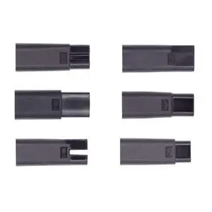 6pcs/Set Female USB-C to DC 5V 2Pin Power Charge Adapter for Electric Hair Clipper Beard Trimmers Shavers Beauty Instruments 6pcs/Set Female USB-C to DC 5V 2Pin Power Charge Adapter for Electric Hair Clipper Beard Trimmers Shavers Beauty Instruments