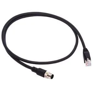 4Pin Male M12 Type-D D-Coded to RJ45 Cat5e Male Cable LAN Ethernet Network Industrial Applications IP67 Patch Cord 4Pin Male M12 Type-D D-Coded to RJ45 Cat5e Male Cable LAN Ethernet Network Industrial Applications IP67 Patch Cord