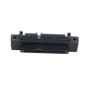 Right Angled 90 Degree SFF-8482 SAS 22 Pin to 7 Pin + 15 Pin SATA Hard Disk Drive Raid Adapter Right Angled 90 Degree SFF-8482 SAS 22 Pin to 7 Pin + 15 Pin SATA Hard Disk Drive Raid Adapter