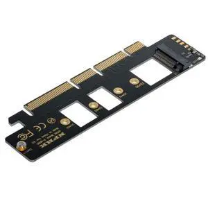 NGFF M.2 M-Key NVME AHCI SSD to PCI-E 3.0 16x 4X Adapter for 110mm 80mm SSD NGFF M.2 M-Key NVME AHCI SSD to PCI-E 3.0 16x 4X Adapter for 110mm 80mm SSD