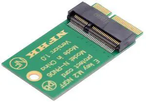 NGFF E-Key A+E Key Male to Female 22x30mm to 22x42mm Extension Adapter for Wireless Card NGFF E-Key A+E Key Male to Female 22x30mm to 22x42mm Extension Adapter for Wireless Card