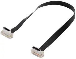5.91 Inch USB C Short Flat Cable,USB 2.0 Type C Dual 90 Degree Angled PD 65W Fast Charge Data Extension Cable 15CM for Power Banks 5.91 Inch USB C Short Flat Cable,USB 2.0 Type C Dual 90 Degree Angled PD 65W Fast Charge Data Extension Cable 15CM for Power Banks