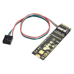 BCM94360CD BCM94360CS BCM943602CS BCM94360CS2 WiFi Card to M.2 NGFF Key-M NVME SSD Adapter BCM94360CD BCM94360CS BCM943602CS BCM94360CS2 WiFi Card to M.2 NGFF Key-M NVME SSD Adapter
