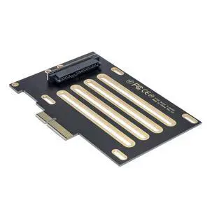 PCI-E 3.0 x4 Lane to U.2 U2 Kit SFF-8639 Host Adapter for Intel Motherboard & 750 NVMe PCIe SSD Black PCI-E 3.0 x4 Lane to U.2 U2 Kit SFF-8639 Host Adapter for Intel Motherboard & 750 NVMe PCIe SSD Black