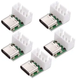 5pcs USB2.0 Pinout DC 5V Power DIY OEM Type C Female Socket Connector to 4Pin Pitch=2.54mm Wafer Socket Vertical 5pcs USB2.0 Pinout DC 5V Power DIY OEM Type C Female Socket Connector to 4Pin Pitch=2.54mm Wafer Socket Vertical