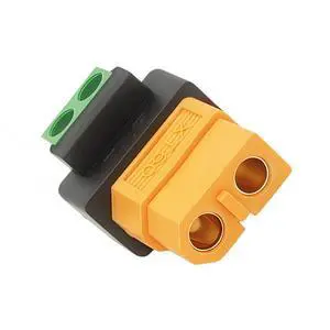 XT60 Female Fast Charging to Solderless 2Pin Contacts Terminal Female Adapter for DIY OEM Repair Connector XT60 Female Fast Charging to Solderless 2Pin Contacts Terminal Female Adapter for DIY OEM Repair Connector