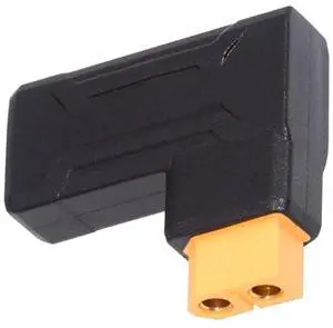 Adapter XT60 Male SC100 Protocol to XT60 Female Fast Charging Angled Horizontal Adapter for RC Lipo Battery Quadcopter Multicopter Aeromodelling Adapter XT60 Male SC100 Protocol to XT60 Female Fast Charging Angled Horizontal Adapter for RC Lipo Battery Quadcopter Multicopter Aeromodelling