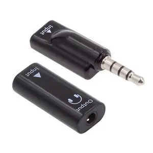 2pcs/lot 16bit 48kHz USB-C Female Type-C to 3.5mm Male & Female Audio AUX & MIC Sound Card Adapter Compatible with Laptop Tablet Phone 2pcs/lot 16bit 48kHz USB-C Female Type-C to 3.5mm Male & Female Audio AUX & MIC Sound Card Adapter Compatible with Laptop Tablet Phone