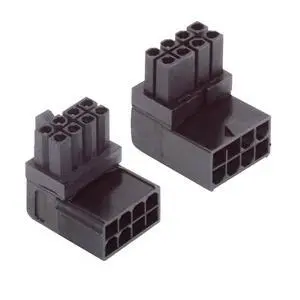 2pcs/lot 90 Degree Up Down Angled ATX 8P Male to Female Power Header Adapter for GPU Graphics Card 2pcs/lot 90 Degree Up Down Angled ATX 8P Male to Female Power Header Adapter for GPU Graphics Card