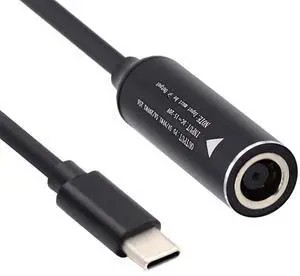 7.4x5.0mm Input DC Jack to USB-C Type-C Power Plug Charge Cable for PD 9V 15V 20V 65W Laptop Phone 7.4x5.0mm Input DC Jack to USB-C Type-C Power Plug Charge Cable for PD 9V 15V 20V 65W Laptop Phone