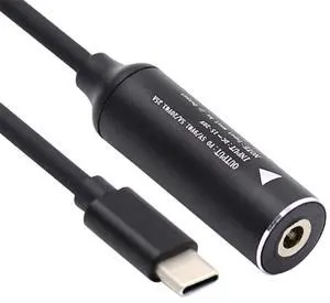 4.0x1.7mm Input DC Jack to USB-C Type-C Power Plug Charge Cable for PD 9V 15V 20V 65W Laptop Phone 4.0x1.7mm Input DC Jack to USB-C Type-C Power Plug Charge Cable for PD 9V 15V 20V 65W Laptop Phone